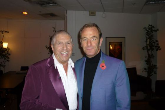 Robson Green with Pete Price