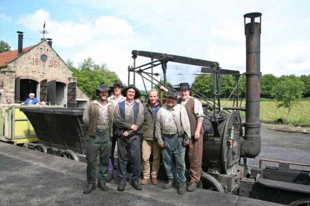 Tournage à Pockerley Waggonway (15 Juill. 2015)