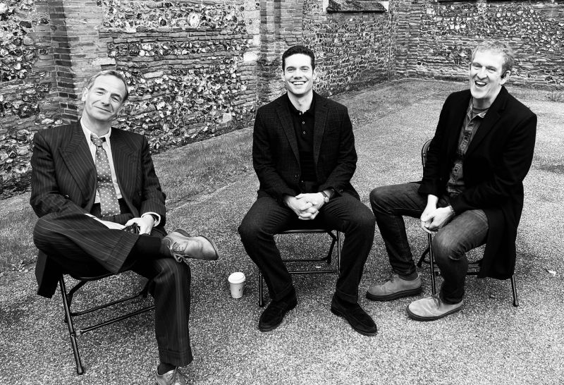 Robson Green, Tom Brittney et le producteur Tim Whitby