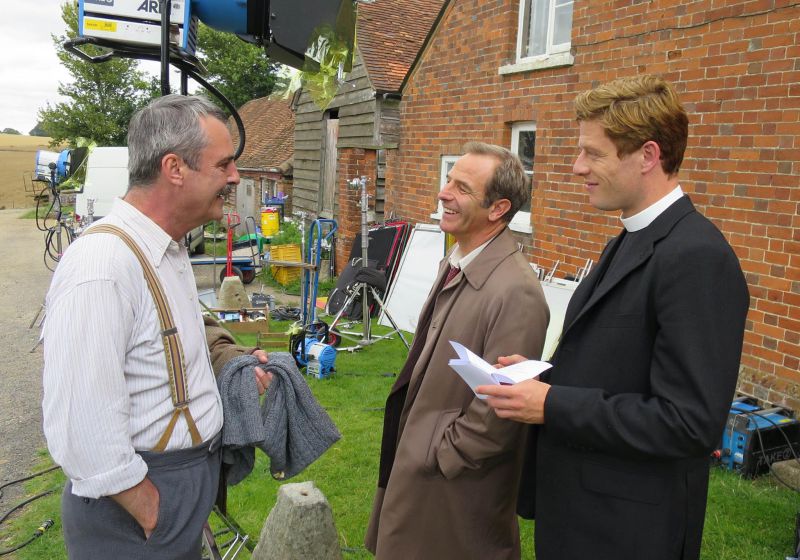 Avec Neil Morrissey, 6 Août 2015