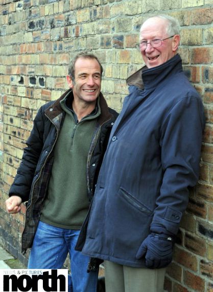 Robson et Jack Charlton
