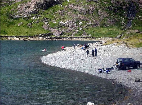 Robson à Llyn Llydaw