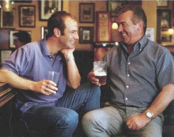 Robson et son père Robson Senior